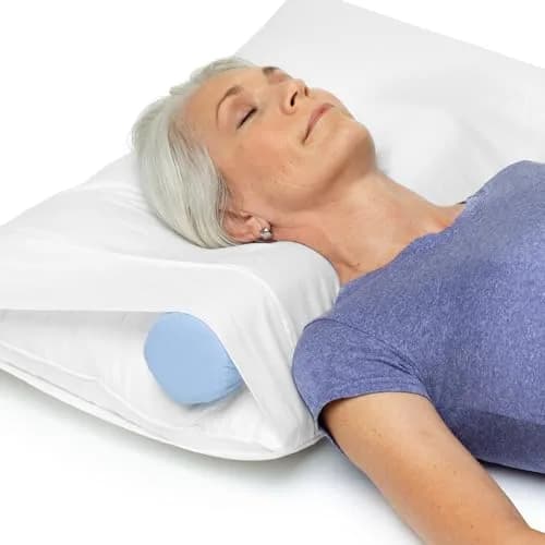 OPTP The Original McKenzie Cervical Roll Neck Support Pillow 20" Length x 3.5" Diameter | Physical Therapist Approved for Sleep Support thumbnail 4