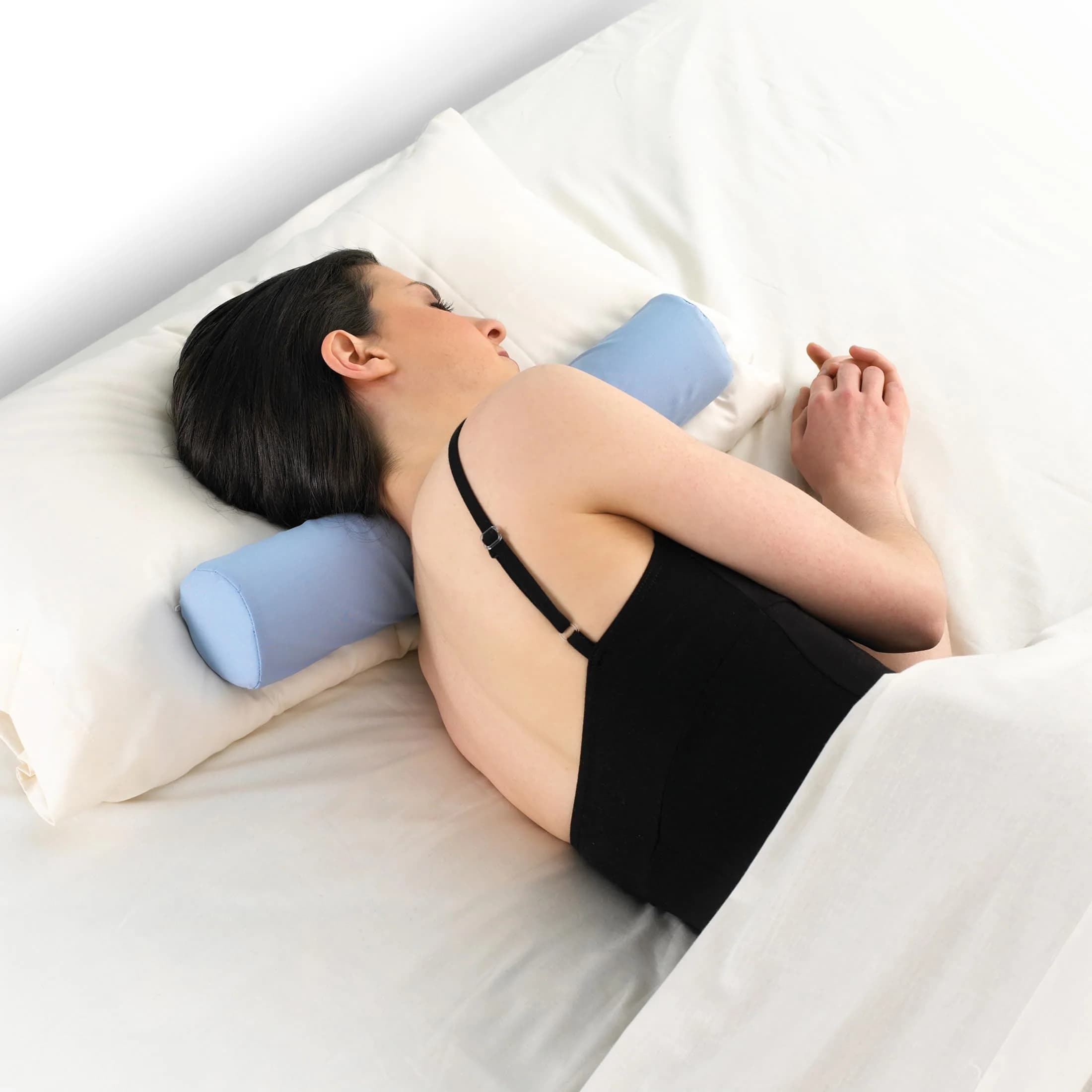 OPTP The Original McKenzie Cervical Roll Neck Support Pillow 20" Length x 3.5" Diameter | Physical Therapist Approved for Sleep Support - view 6