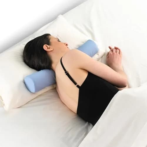 OPTP The Original McKenzie Cervical Roll Neck Support Pillow 20" Length x 3.5" Diameter | Physical Therapist Approved for Sleep Support thumbnail 6
