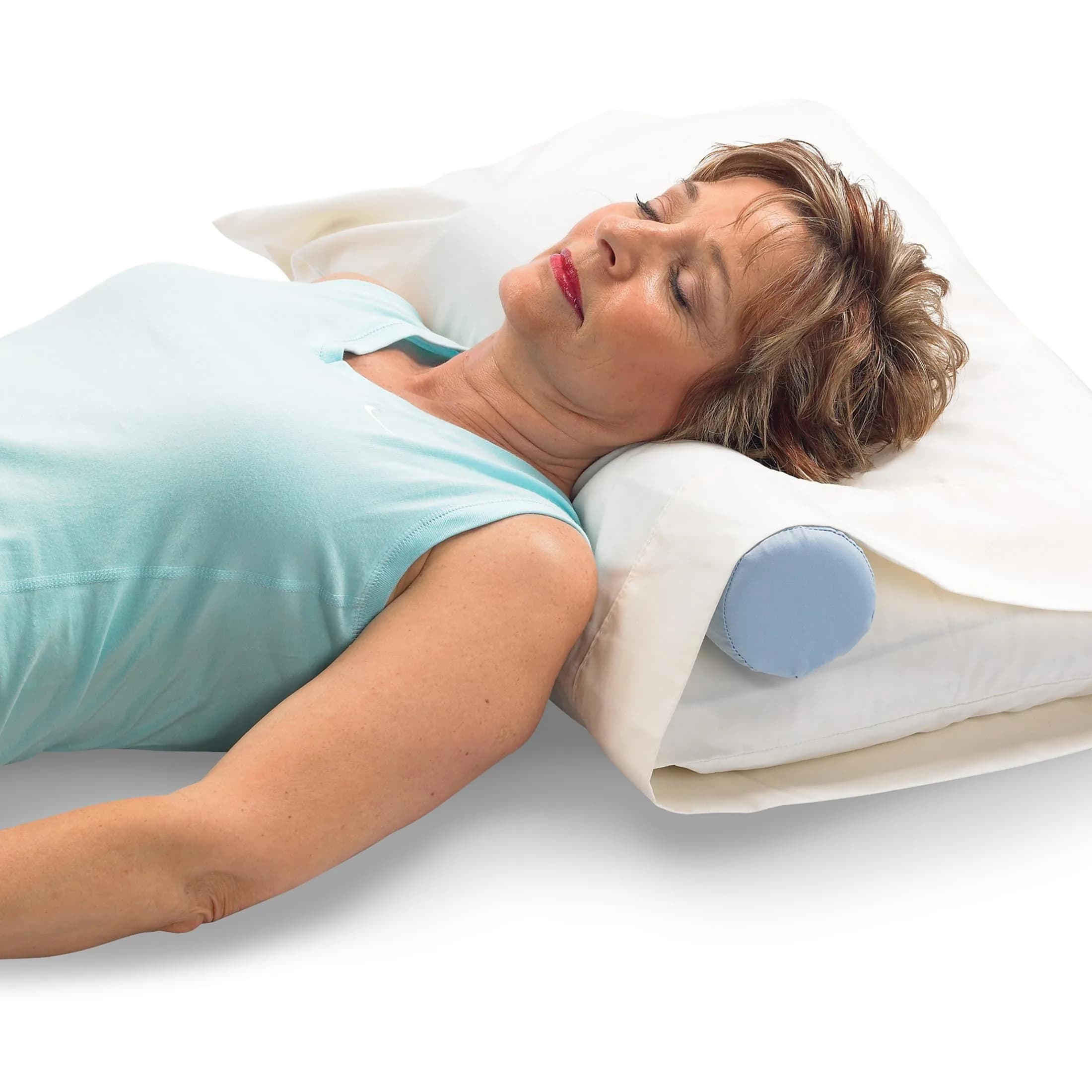 OPTP The Original McKenzie Cervical Roll Neck Support Pillow 20" Length x 3.5" Diameter | Physical Therapist Approved for Sleep Support - view 7