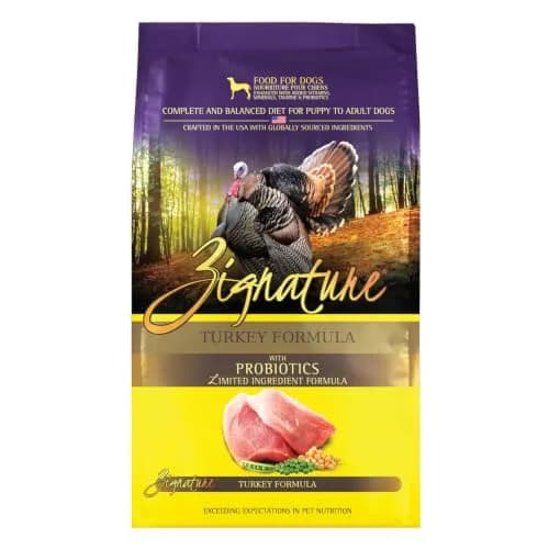 Zignature Turkey Limited Ingredient Formula Dry Dog Food 4lb | Supports Gut & Sensitive Stomachs thumbnail 1