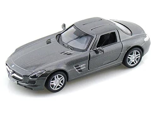 KiNSMART Mercedes-Benz SLS AMG 1:36 Scale Die Cast Metal Model Toy Car 13cm (5") | Authentic USA Import for Indian Kids - main product image