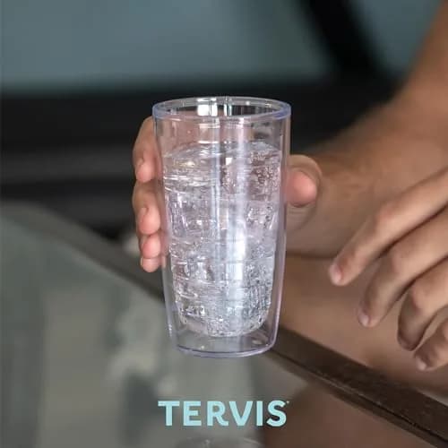Tervis Made in USA Double Walled Beach House Retreat Collection Insulated Tumbler Cup Keeps Drinks Cold & Hot, 16oz 4pk thumbnail 5