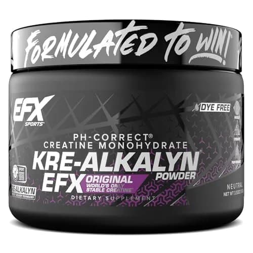 EFX Sports Kre-Alkalyn EFX Powder | pH Correct Creatine Monohydrate | Muscle & Strength | 66 Servings (Unflavored) thumbnail 1