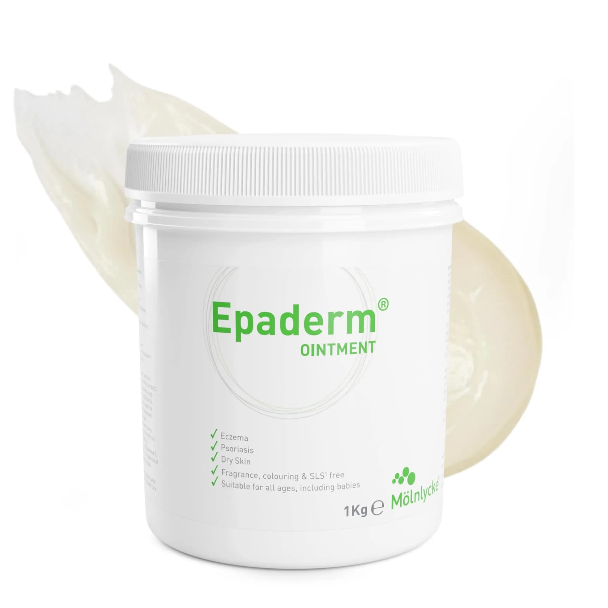 Epaderm Ointment 1000g | Fragrance-Free Moisturizer for Dry Skin, Suitable for All Ages