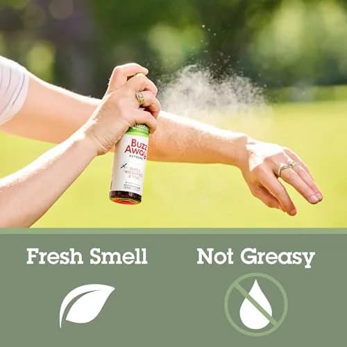 Quantum Buzz Away Extreme Mosquito & Tick DEET-Free Repellent 8 oz | Plant-Based, Citronella Scented, Kid & Family Friendly thumbnail 6