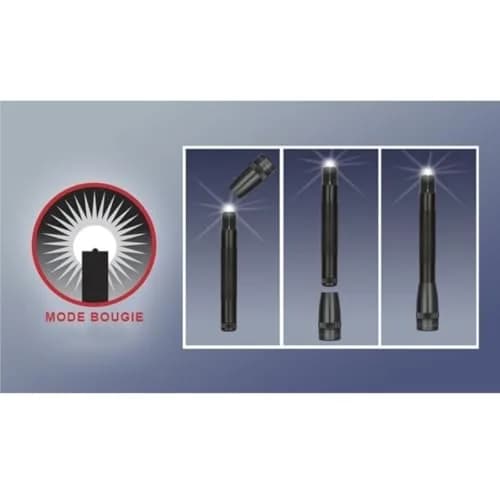 Maglite Mini PRO+ LED 2-Cell AA Flashlight with Holster, Black | 351 Lumens, 167.8mm (6.6 inches) thumbnail 9