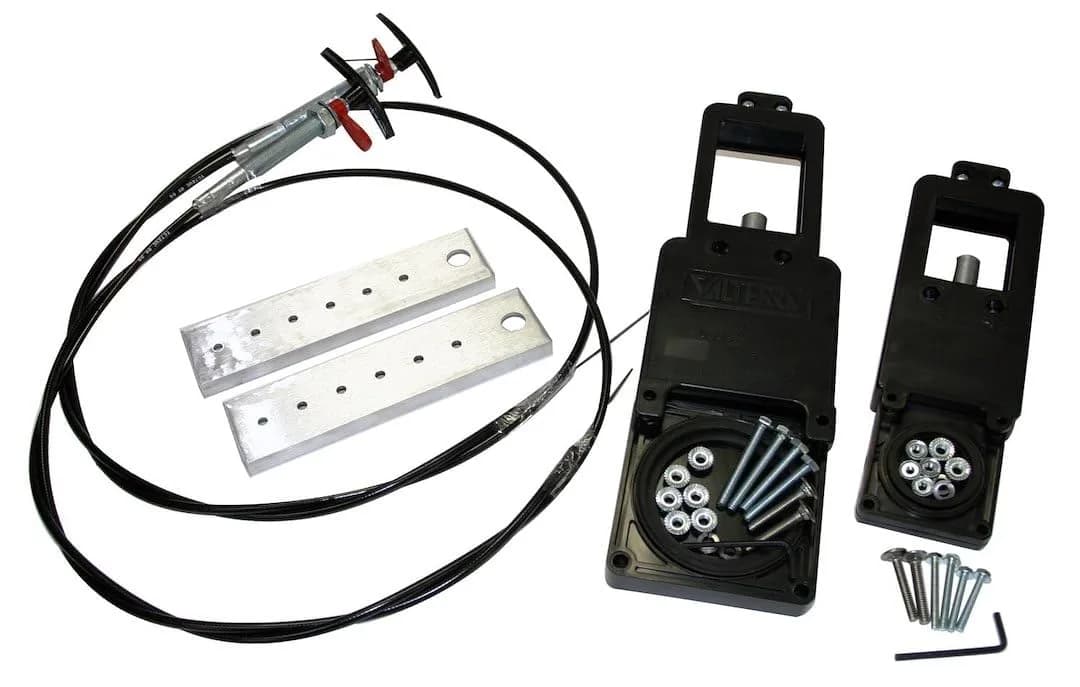 Valterra TC1372 72" Flexible Cable Kit | Utilitarian Auto Accessory, Clear Polycarbonate, China