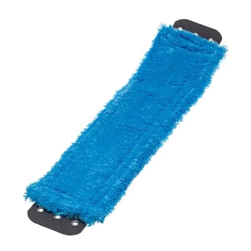 Unger SmartColor MicroMop 15.0 Blue 16" Microfiber Mop Pad | Heavy-Duty Cleaning for Grout Lines thumbnail 1