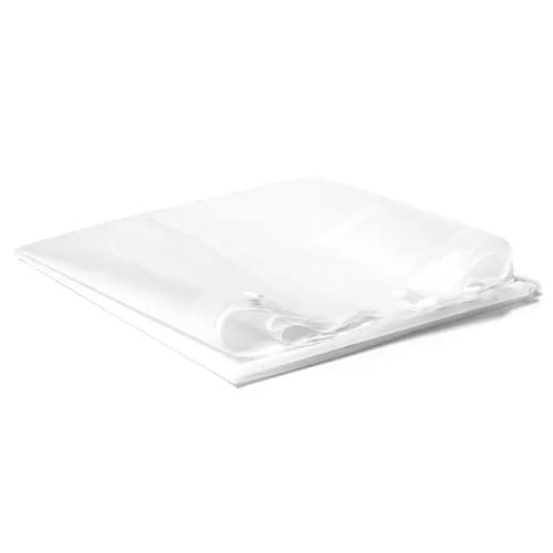 Hookless It’s A Snap! PEVA Shower Curtain Liner 54" x 70" | Water-Repellant, Easy Install, Frost White thumbnail 2