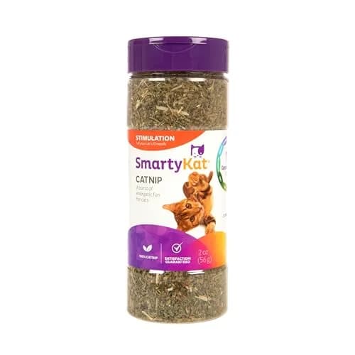 SmartyKat Natural Pure & Potent Catnip Attractant 2 oz (56.7 g) | Stimulating Training Aid for Cats & Kittens thumbnail 1