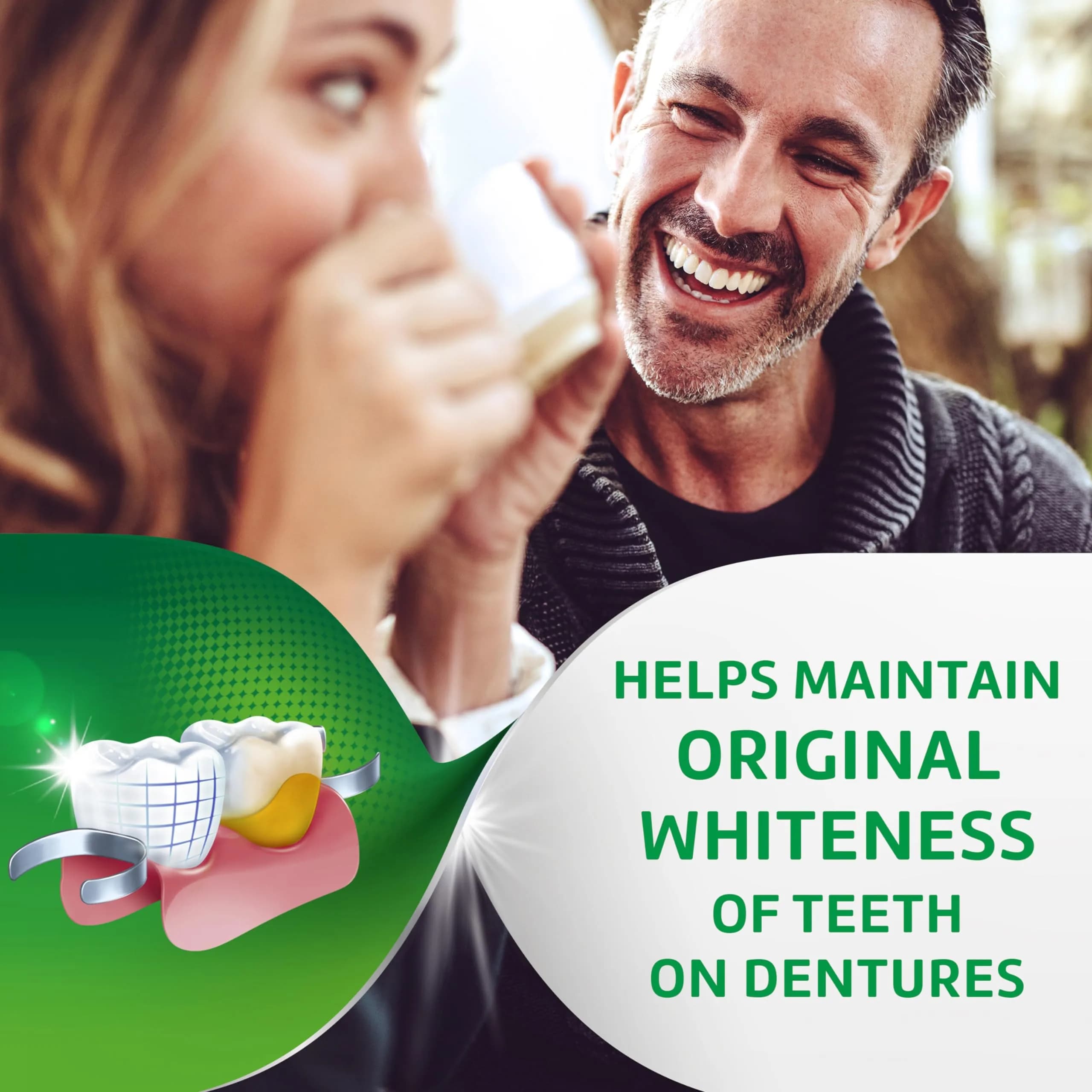 Polident Overnight Whitening Denture Cleanser Tablets - 40 Count - view 6
