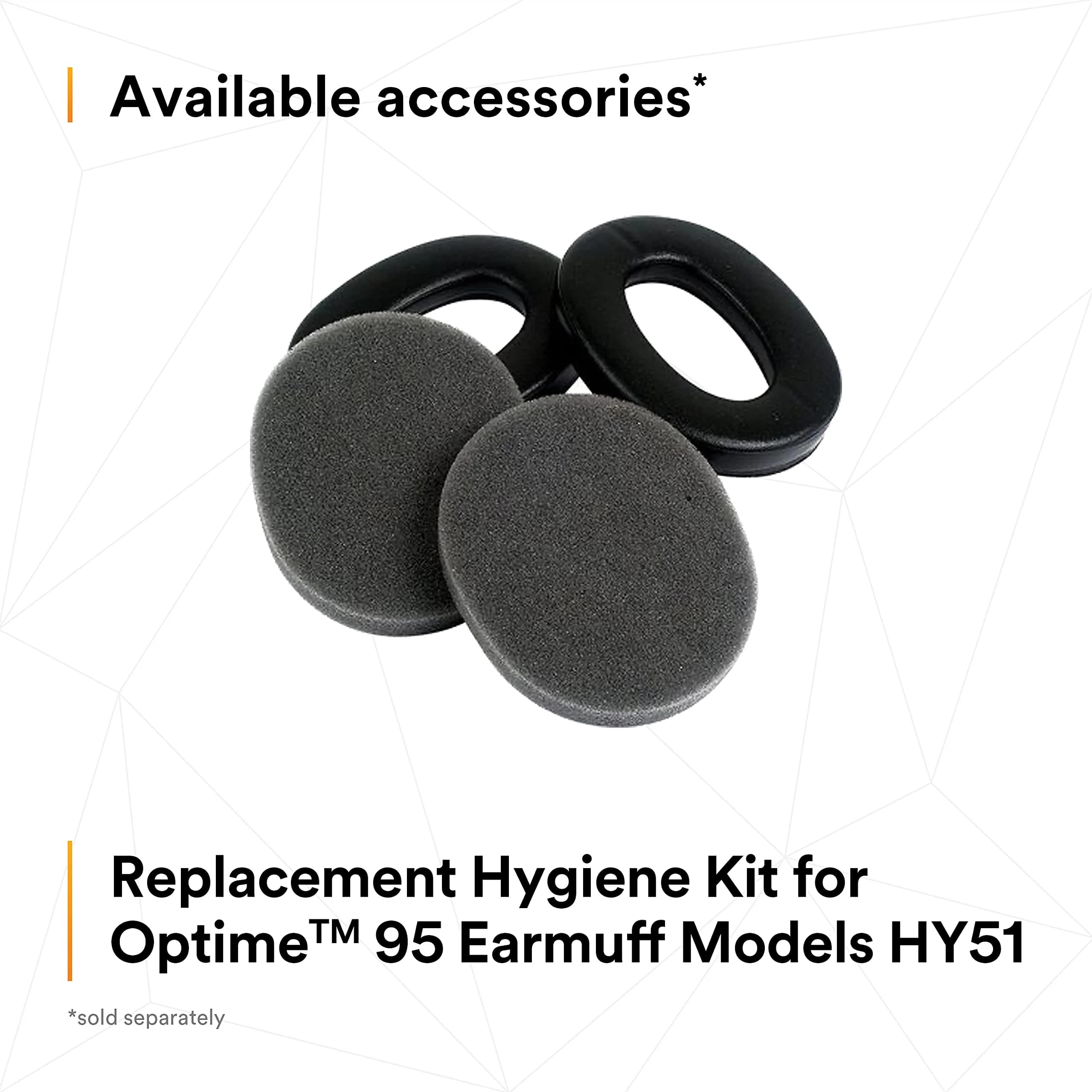 3M PELTOR Optime 95 Folding Earmuffs, Beige/Black | 21 dB NRR, Over-the-Head, Stainless Steel Headband - view 7