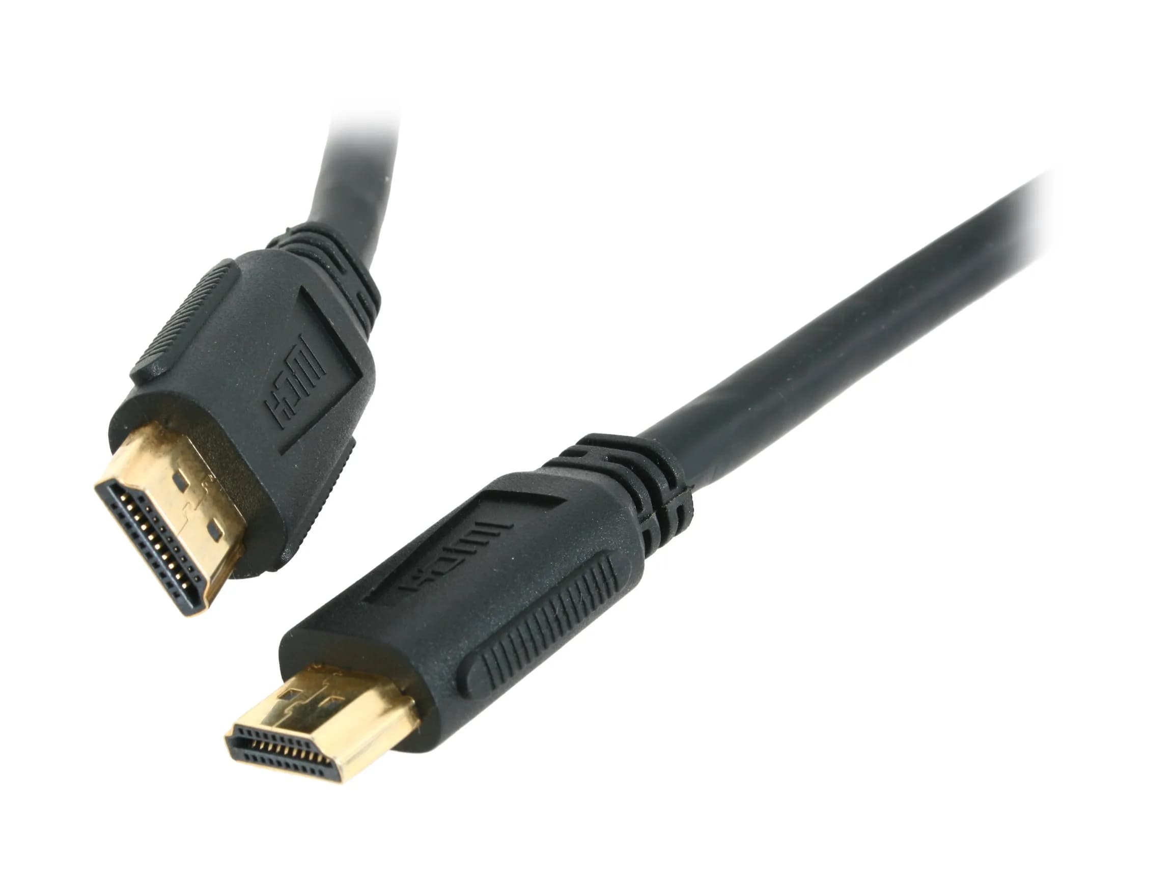 Nippon Labs HDMI-6BK 6-Feet Heavy Duty HDMI Cable with Gold Plated Connector in Black | Standard Speed — Black