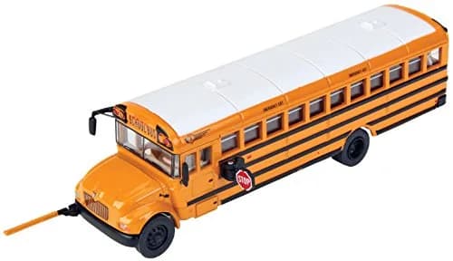 Walthers SceneMaster HO Scale International CE School Bus, Yellow | Fully Assembled & Painted, Die Cast & Plastic, 1:87 thumbnail 2