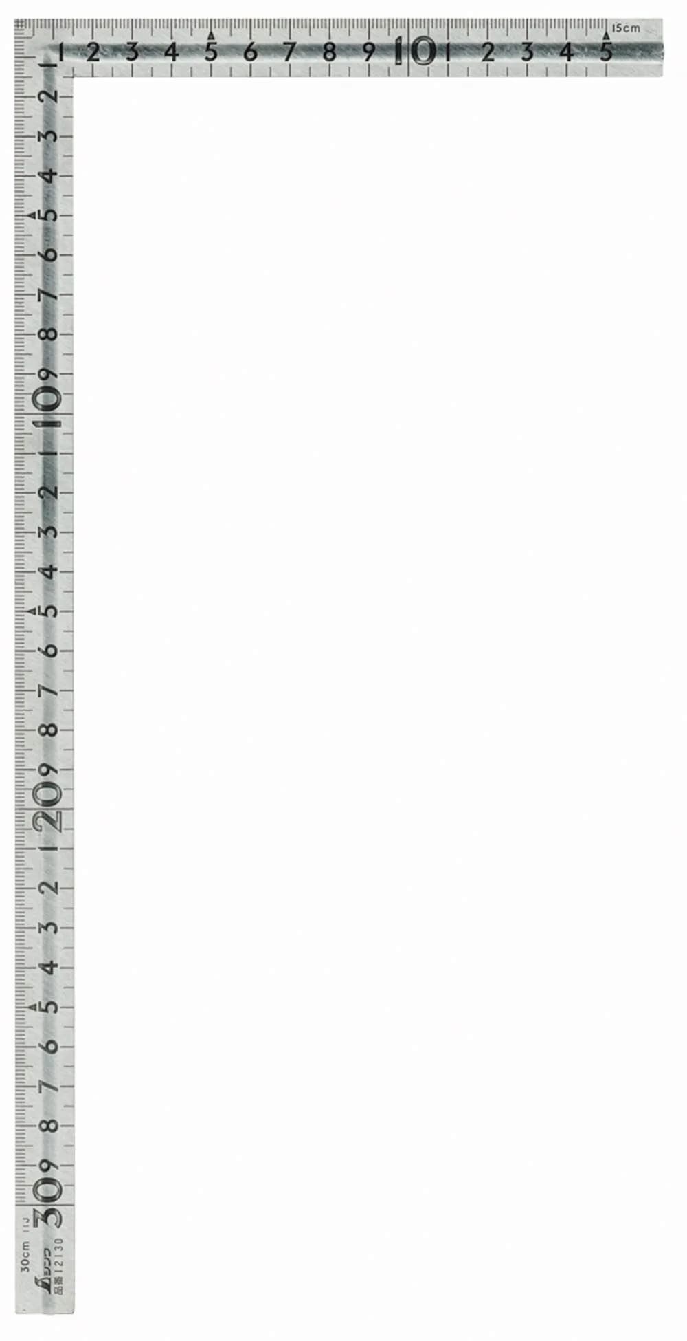 Shinwa Sokutei Curved Scale 30cm Stainless Steel Grooved Small | Precise DIY Tool — Silver