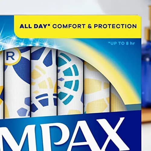 Tampax Pearl Tampons Regular Absorbency Unscented 36 Count | High Performance Protection thumbnail 5