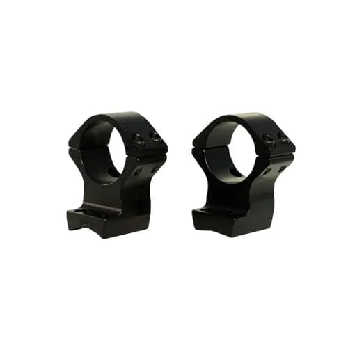 Talley X-Bolt Scope Mounts - 940735 1" Tube Diameter Medium Black Anodized Mounting Rings - F .540", R .615" Height | Precision American Engineering — 1" - High (950735)