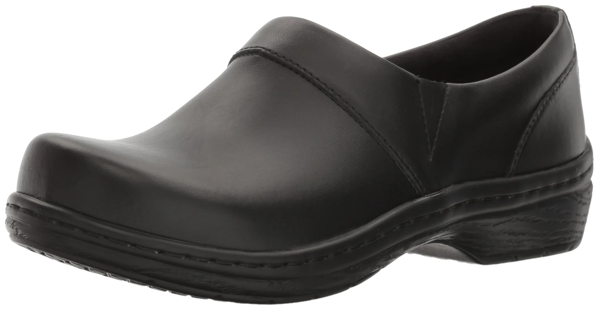 Klogs USA Mission Women's Shoe Black Smooth Size 12 Medium US | Slip-Resistant Work Shoe