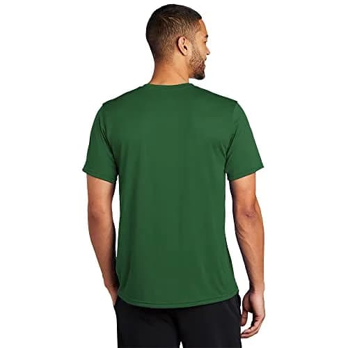 Nike Men's Legend Short Sleeve Tee, Dark Green, L | Moisture-Wicking Dri-FIT Fabric for Active Men thumbnail 2