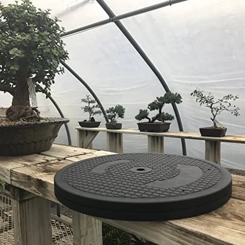 Mighty Mini Bonsai Tree Turntable 12.5 inch (31.75 cm) Base | Smooth 360-Degree Rotation for Easy Pruning & Display thumbnail 2