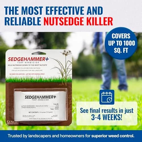 SEDGEHAMMER Sedgehammer Plus Turf Herbicide 13.5g | Selective Nutsedge Killer for Lawns thumbnail 2