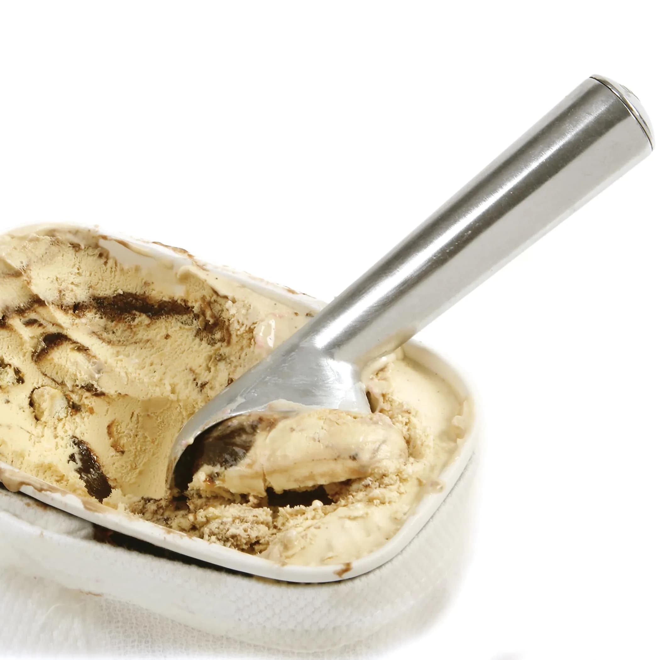 Norpro Silver Ice Cream Scoop 7-Inch | Heavy-Duty Aluminum Alloy for Hard Frozen Treats - view 2