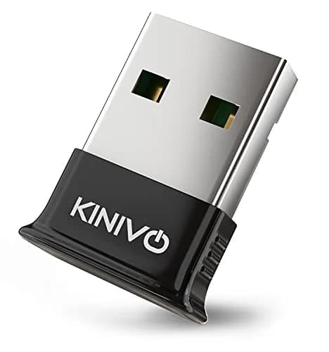 Kinivo BTD400 USB Bluetooth 4.0 Adapter Dongle | Low Energy, 10m Range, Windows/Linux Compatible thumbnail 1