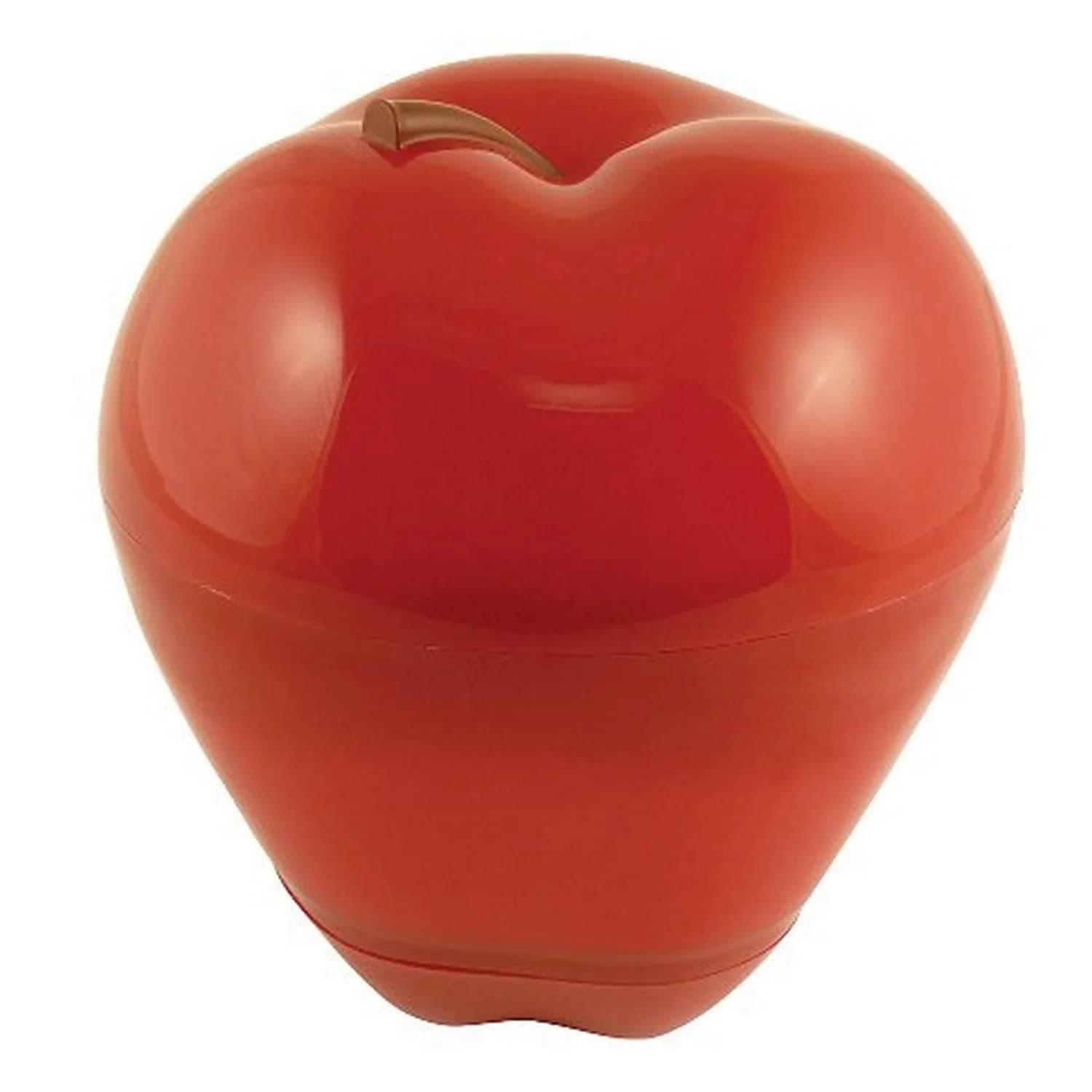 Hutzler Apple & Dip To-Go Container, Red | Stackable Snack Container for Healthy Lunches - main product image