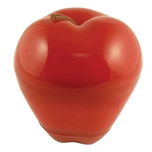 Hutzler Apple & Dip To-Go Container, Red | Stackable Snack Container for Healthy Lunches thumbnail 1
