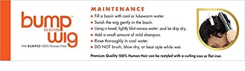 Sensationnel FAB FRINGE Pre Bumped 100% Human Hair Wig 16 inches (40.6 cm) | Unique Style thumbnail 4