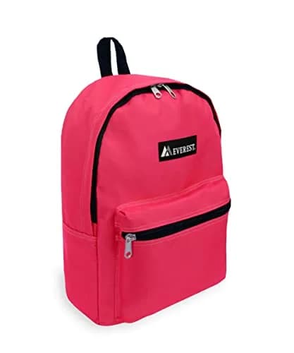 EVEREST Basic Backpack 13.9 L (0.4 kg) | Lightweight Daypack for School, Travel, and Work thumbnail 1