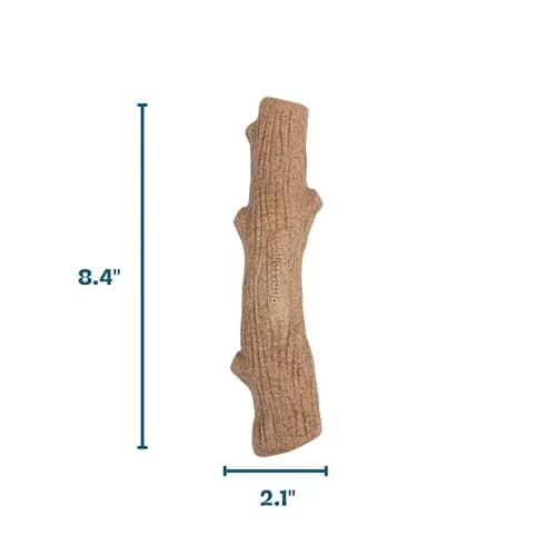 Pupstages Dogwood Stick Dog Chew Toy, Large 8" (20.3 cm) | Durable Wood Blend for Moderate Chewers thumbnail 6