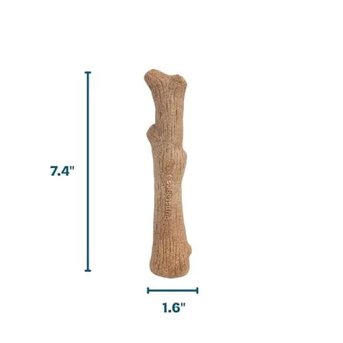 Pupstages Dogwood Stick Dog Chew Toy Medium 7.4" | Real-Wood Blend for Moderate Chewers thumbnail 6