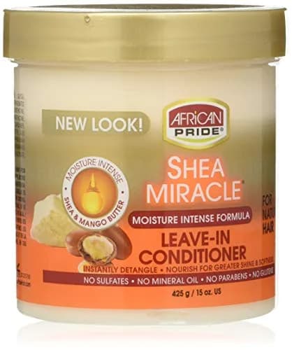 African Pride Shea Butter Miracle Leave-in Conditioner 425ml (15 Fl Oz) | Detangles Curls for Shine & Softness thumbnail 1