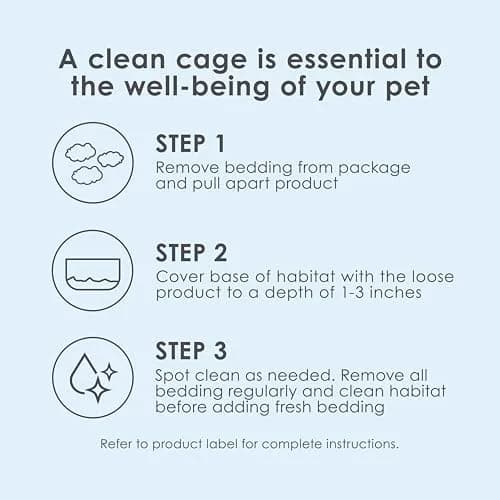 Kaytee Clean & Cozy Paper Bedding for Small Animals, White, 49.2 Liters | Odor Control & Absorbency thumbnail 6
