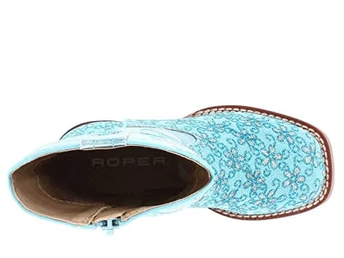 ROPER Baby Girl's Bling & Glitter Boots 8 Toddler M | Stylish Glitter & Checkerboard Faux Leather thumbnail 2