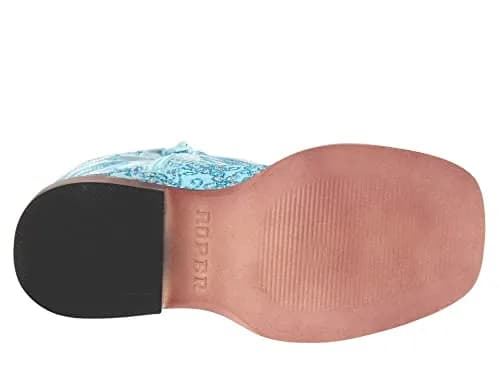 ROPER Baby Girl's Bling & Glitter Boots 8 Toddler M | Stylish Glitter & Checkerboard Faux Leather thumbnail 5