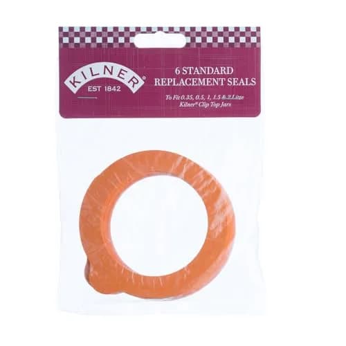 Kilner Rubber Seals for 4 oz Jars | 6-Pack (10ml) | Airtight Food-Safe Preservation thumbnail 5