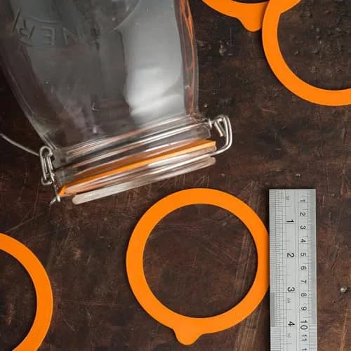 Kilner Rubber Seals for 4 oz Jars | 6-Pack (10ml) | Airtight Food-Safe Preservation thumbnail 9