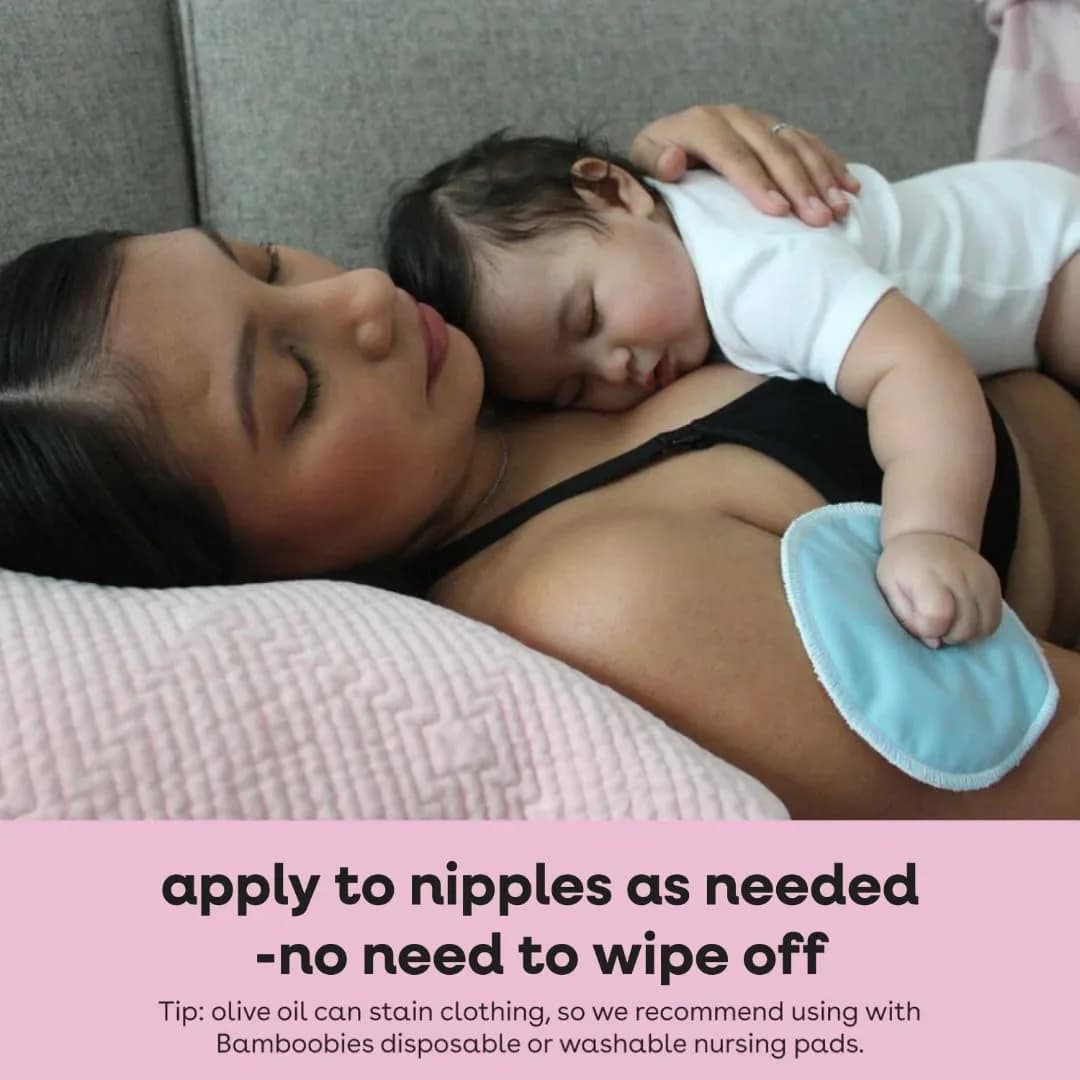 Bamboobies Organic Nipple Cream for Breastfeeding, 1 oz (28g) | USDA Certified Organic Soothing Balm - view 4