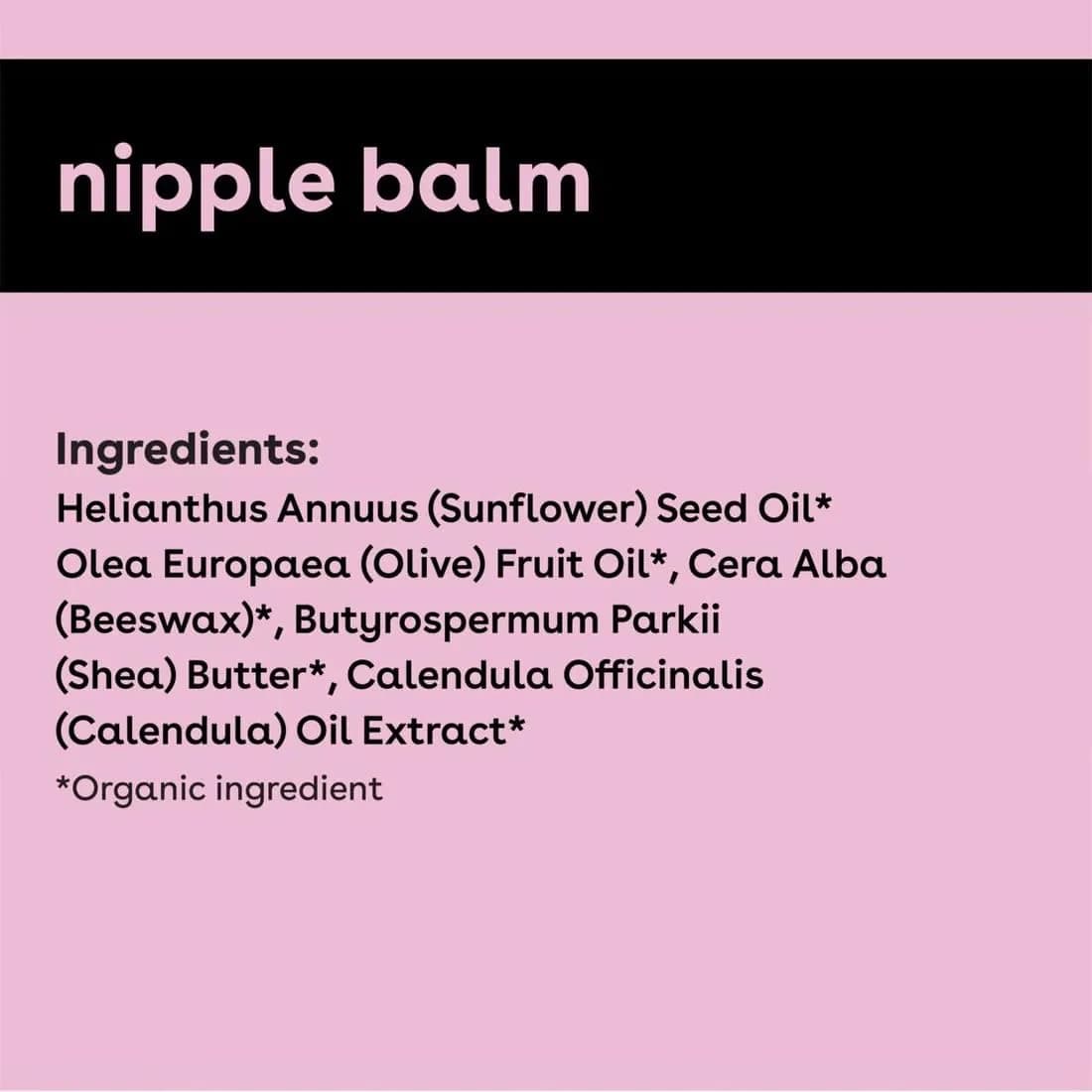 Bamboobies Organic Nipple Cream for Breastfeeding, 1 oz (28g) | USDA Certified Organic Soothing Balm - view 5