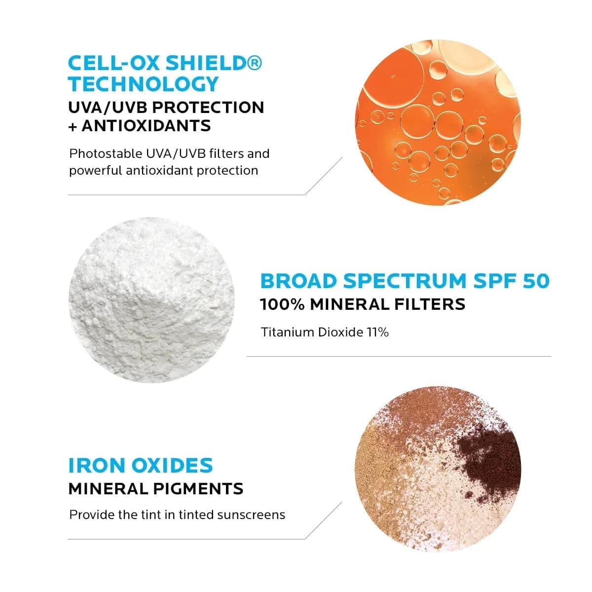 La Roche-Posay Anthelios Tinted Mineral Sunscreen Face SPF 50 50ml (1.7 Fl Oz) | Broad Spectrum UVA/UVB Protection - view 5