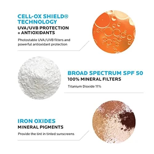 La Roche-Posay Anthelios Tinted Mineral Sunscreen Face SPF 50 50ml (1.7 Fl Oz) | Broad Spectrum UVA/UVB Protection thumbnail 5
