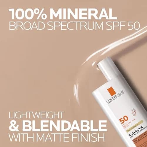 La Roche-Posay Anthelios Tinted Mineral Sunscreen Face SPF 50 50ml (1.7 Fl Oz) | Broad Spectrum UVA/UVB Protection thumbnail 3