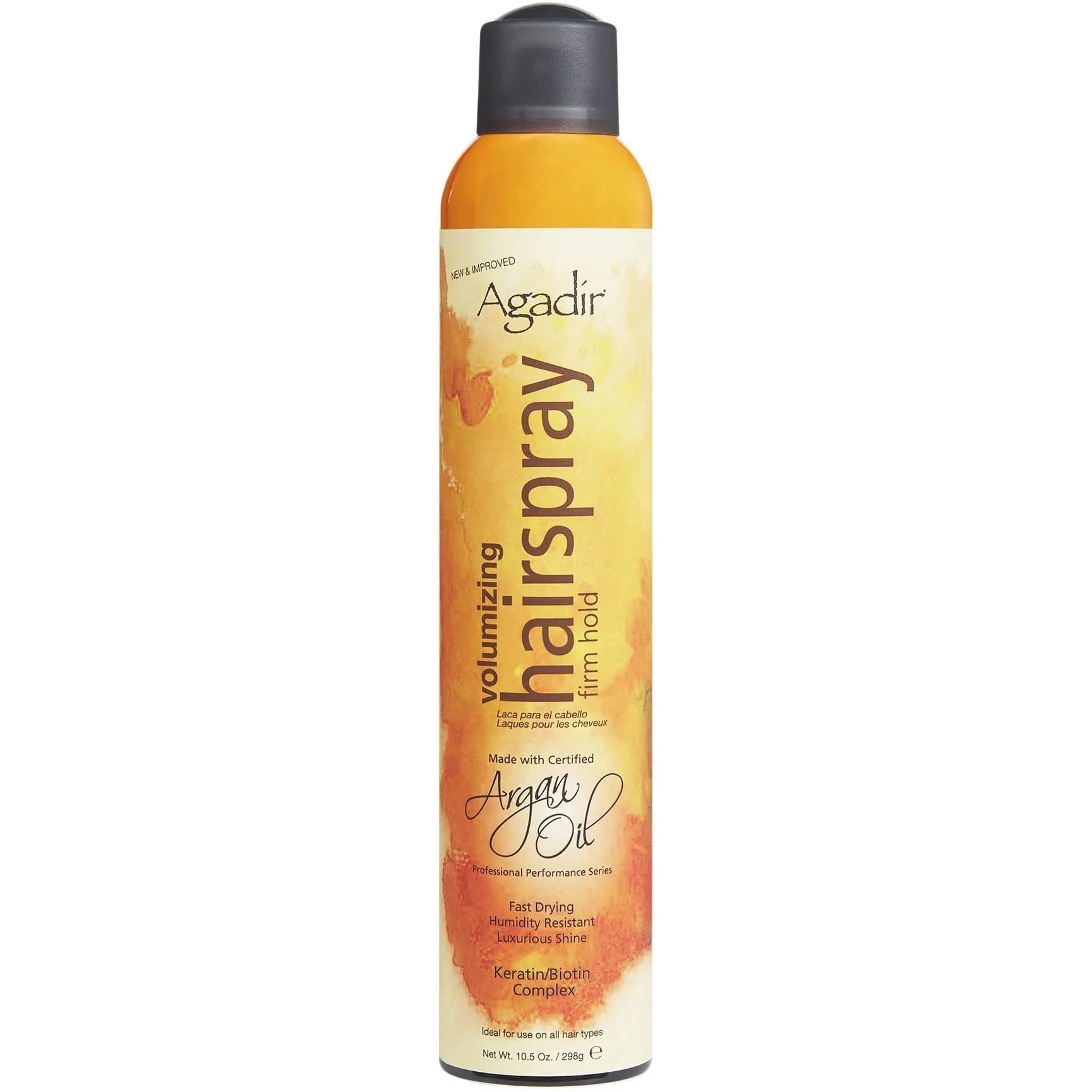 Agadir Volumizing Firm Hold Hair Spray 310.53ml (10.5 oz) | Humidity Resistant - main product image