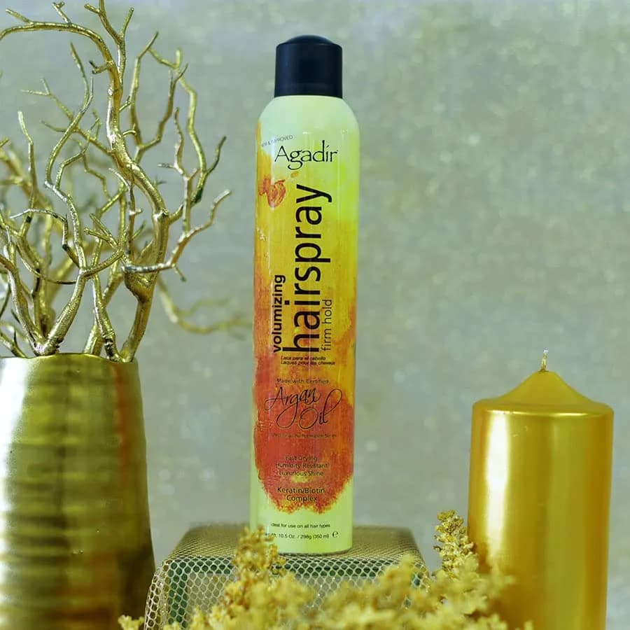 Agadir Volumizing Firm Hold Hair Spray 310.53ml (10.5 oz) | Humidity Resistant thumbnail 5