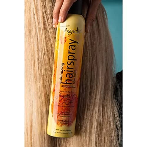 Agadir Volumizing Firm Hold Hair Spray 310.53ml (10.5 oz) | Humidity Resistant thumbnail 3