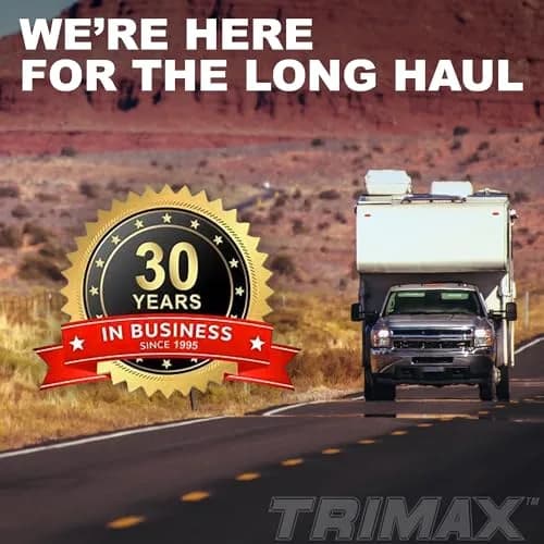 Trimax TRZ6AL Razor XTR 6" Adjustable Drop Hitch | 10,000 LB Capacity, Polished Aluminum thumbnail 7