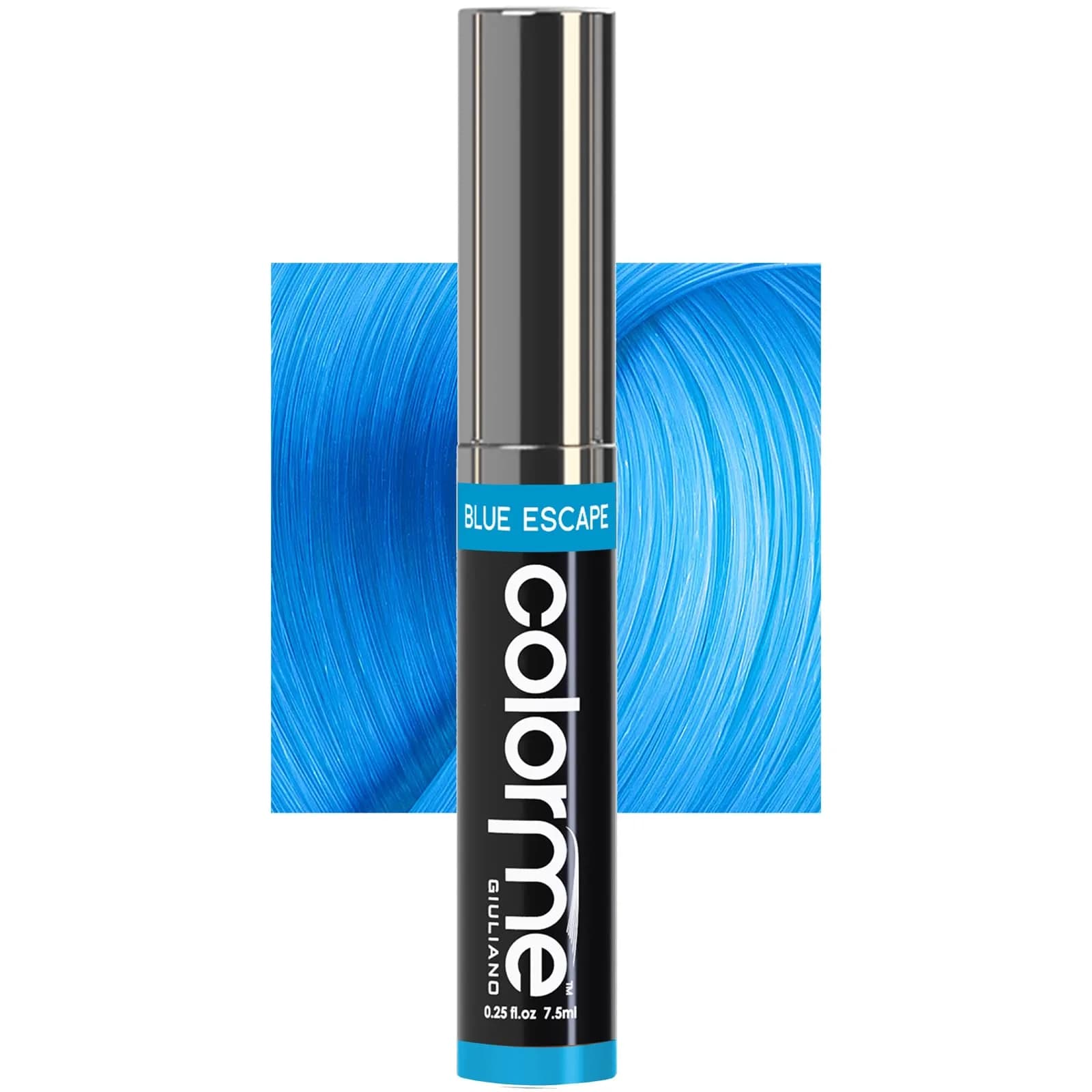 Color Me Blueberry Temporary Hair Mascara 7.39ml (0.25 Fl Oz) | Washes Out with 1-3 Shampoos — BLUE ESCAPE